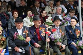 Астрахань отмечает юбилей Великой Победы