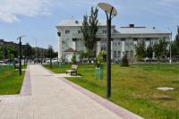 Благоустройство парка ГРЭС на улице Яблочкова близится к завершению